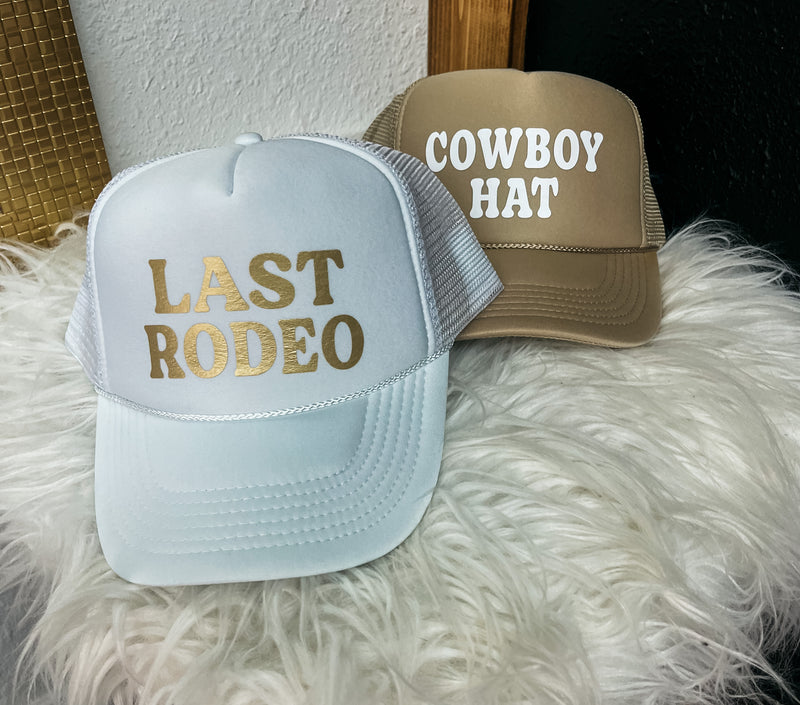 Last Rodeo Trucker Hat